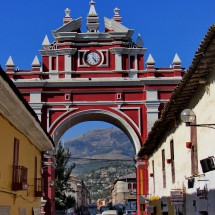 Arch of triumph in Ayacucho